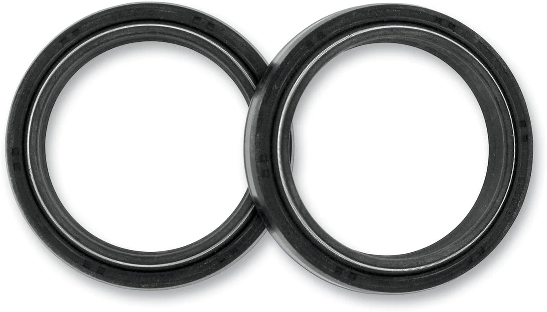 Parts unlimited Fork Seals - 41 mm ID x 53 mm OD x 8/10.5 mm T PUP40FORK455148 - Side View