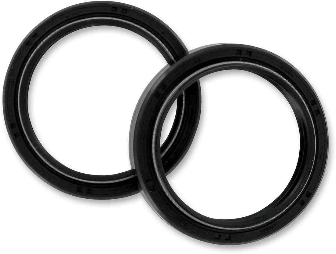 Parts unlimited Fork Seals - 41 mm ID x 53 mm OD x 8/10.5 mm T PUP40FORK455165 - Side View