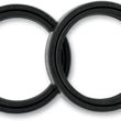 Load image into Gallery viewer, Parts unlimited Fork Seals - 42 mm ID x 54 mm OD x 11 mm T PUP40FORK455156 - Side View