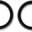 Load image into Gallery viewer, Parts unlimited Fork Seals - 43 mm ID x 55 mm OD x 9.5/10.5 mm T PUP40FORK455159 - Side View