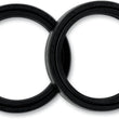 Load image into Gallery viewer, Parts unlimited Fork Seals - 45 mm ID x 57 mm OD x 11 mm T PUP40FORK455163 - Side View