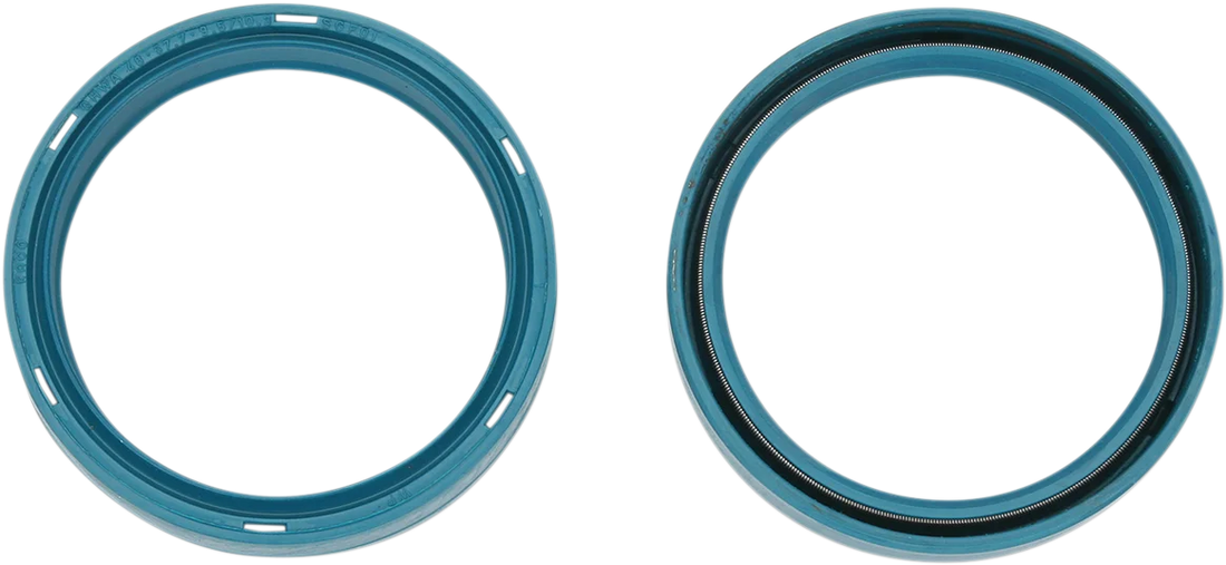 Parts unlimited Fork Seals - 48 mm ID x 57.7 mm OD x 9.5/10.3 mm T PUP40FORK455102 - Side View