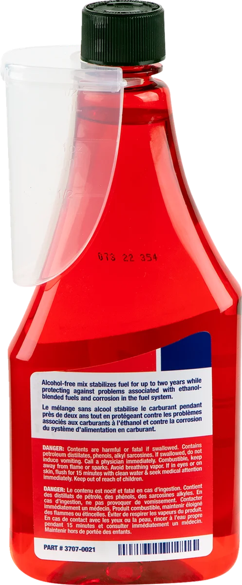 Parts unlimited Fuel Treatment and Stabilizer - 12 U.S. fl oz. 152974 - Side View