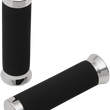Load image into Gallery viewer, Parts unlimited Grips - Foam - 7/8" - 150 mm - Chrome - Main Product View
