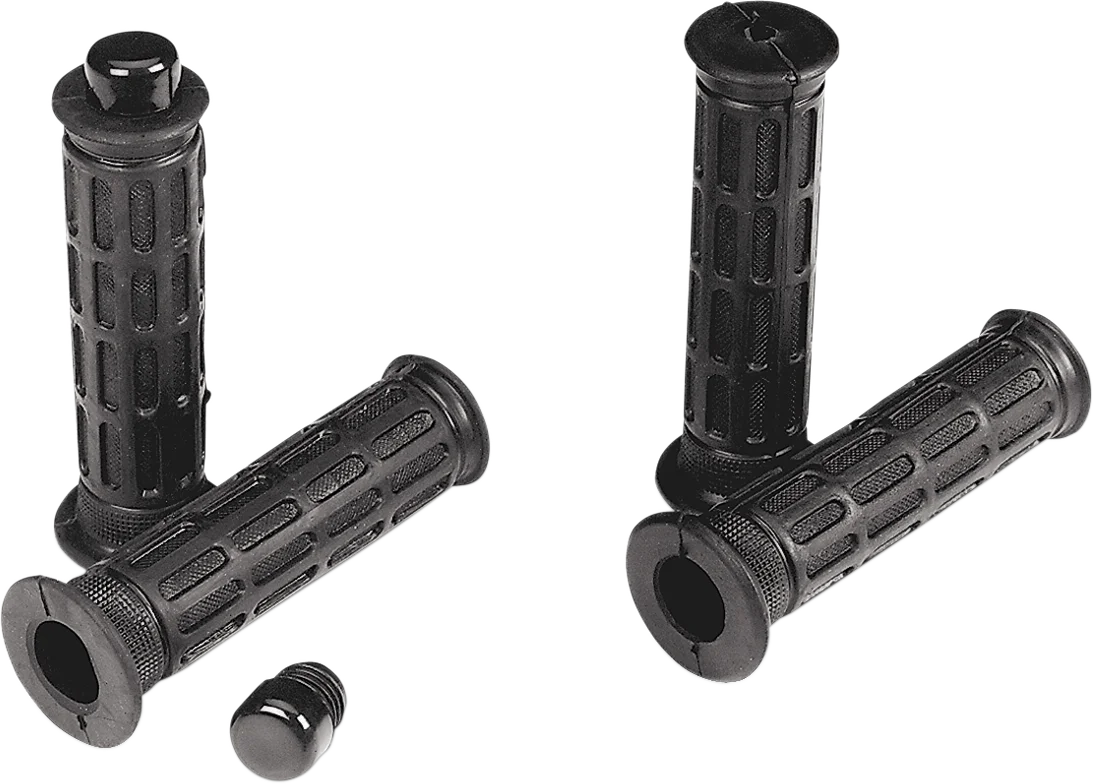 Parts unlimited Grips - Street - Plug Ends - Side View