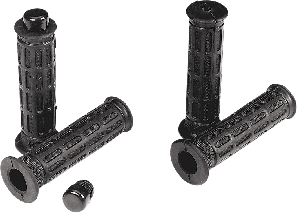 Parts unlimited Grips - Street - Plug Ends - Side View