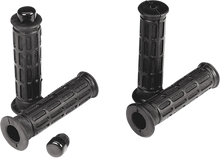 Load image into Gallery viewer, Parts unlimited Grips - Street - Plug Ends - Side View