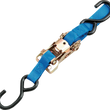 Load image into Gallery viewer, Parts unlimited Heavy-Duty Ratchet Tie-Down - 1-1/2" x 6' - Blue - Main Product View