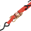 Load image into Gallery viewer, Parts unlimited Heavy-Duty Ratchet Tie-Down - 1-1/2" x 6' - Red - Main Product View