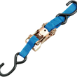 Load image into Gallery viewer, Parts unlimited Heavy-Duty Ratchet Tie-Down - 1" x 6' - Blue 131023 - Main Product View