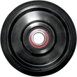 Load image into Gallery viewer, Parts unlimited Idler Wheel with 6004-2RS Bearing - Black - 141 mm OD x 20 mm ID R0141E-2 001A - Main Product View