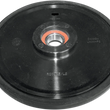 Load image into Gallery viewer, Parts unlimited Idler Wheel with 6004-2RS Bearing - Black - 180 mm OD x 20 mm ID R0180R-2-001A - Main Product View