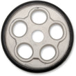 Load image into Gallery viewer, Parts unlimited Idler Wheel without Bearing - 7" OD 298328 - Main Product View