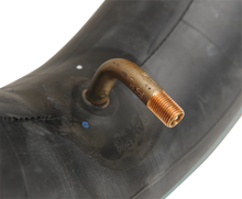Load image into Gallery viewer, Parts unlimited Inner Tube - Standard - 10" - JS-244A - 90° Center Metal Valve B20006 - Side View