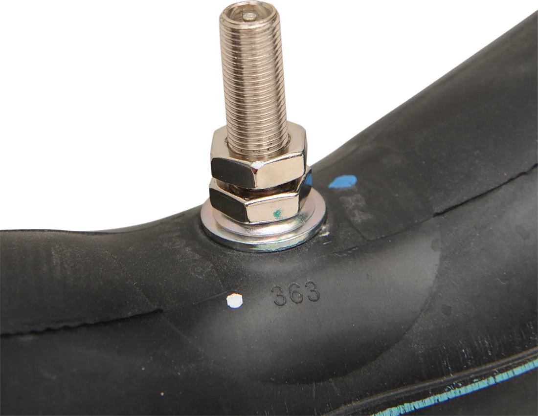 Parts unlimited Inner Tube - Standard - 18" - TR-4 - Center Metal Valve B20063 - Back View