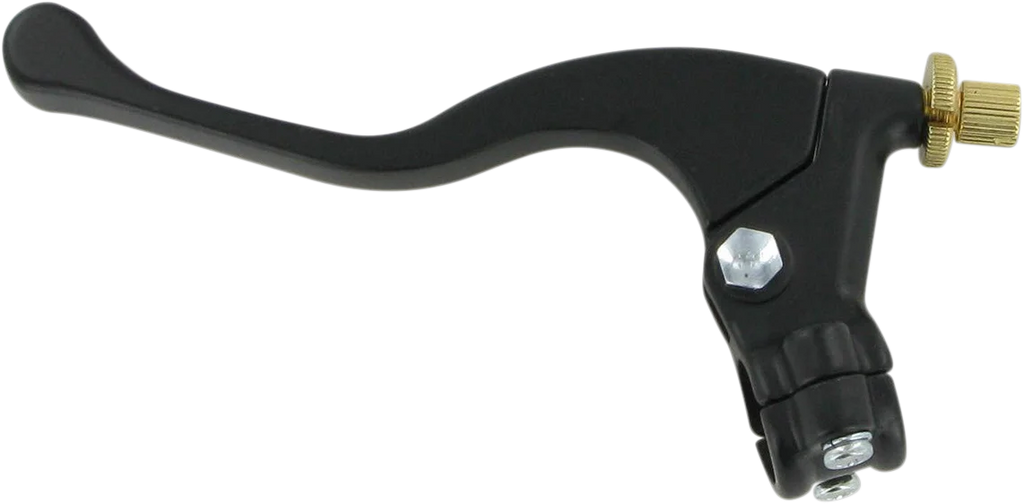 Parts unlimited Lever Assembly - Left Hand - Shorty - Black fits Honda - Main Product View
