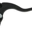 Load image into Gallery viewer, Parts unlimited Lever Assembly - Left Hand - Shorty - Black fits Honda - Side View