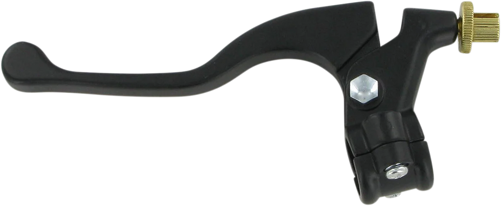 Parts unlimited Lever Assembly - Left Hand - Shorty - Black fits Yamaha - Main Product View