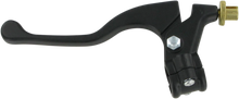Load image into Gallery viewer, Parts unlimited Lever Assembly - Left Hand - Shorty - Black fits Yamaha - Main Product View