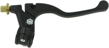 Load image into Gallery viewer, Parts unlimited Lever Assembly - Left Hand - Shorty - Black fits Yamaha - Side View