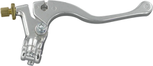 Load image into Gallery viewer, Parts unlimited Lever Assembly - Left Hand - Shorty - Silver fits Honda - Side View