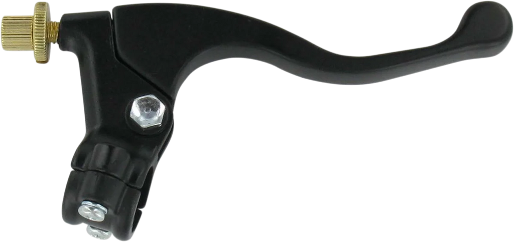Parts unlimited Lever Assembly - Right Hand - Shorty - Black fits Honda - Main Product View
