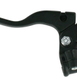 Load image into Gallery viewer, Parts unlimited Lever Assembly - Right Hand - Shorty - Black fits Yamaha - Side View