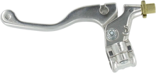 Load image into Gallery viewer, Parts unlimited Lever Assembly - Right Hand - Shorty - Silver fits Yamaha - Side View