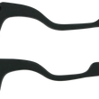 Load image into Gallery viewer, Parts unlimited Levers - Shorty - Black - Main Product View