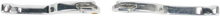 Load image into Gallery viewer, Parts unlimited Levers - Shorty - Silver - Main Product View