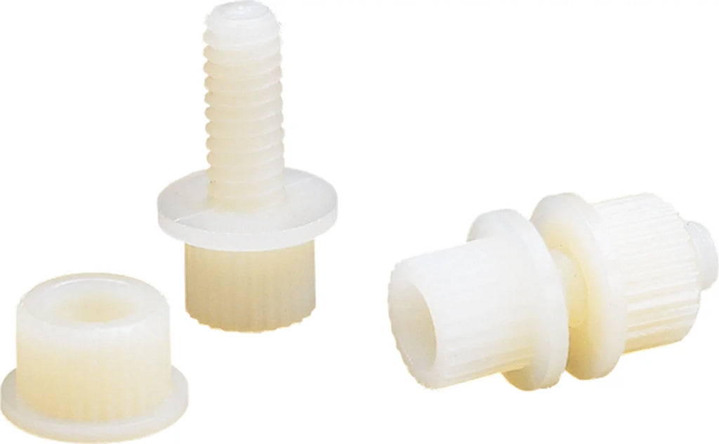 Parts unlimited License Plate Bolt - 100 Pack - White - Main Product View