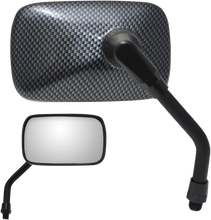Load image into Gallery viewer, Parts unlimited Mini Rectangular Mirror 17053 - Main Product View