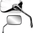 Load image into Gallery viewer, Parts unlimited Mini Rectangular Mirror - Chrome 17057 - Main Product View