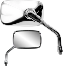 Load image into Gallery viewer, Parts unlimited Mini Rectangular Mirror - Chrome 17057 - Main Product View