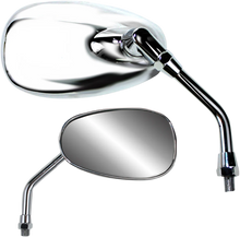 Load image into Gallery viewer, Parts unlimited Mirror - American-Style - Chrome 17030 - Main Product View