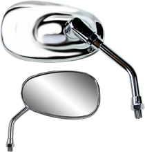 Load image into Gallery viewer, Parts unlimited Mirror - American-Style - Chrome 17030 - Side View