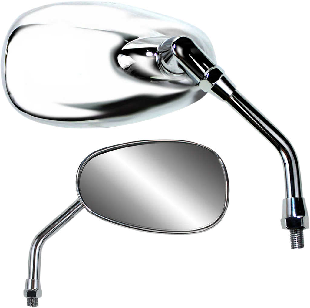 Parts unlimited Mirror - American-Style - Chrome 17032 - Main Product View