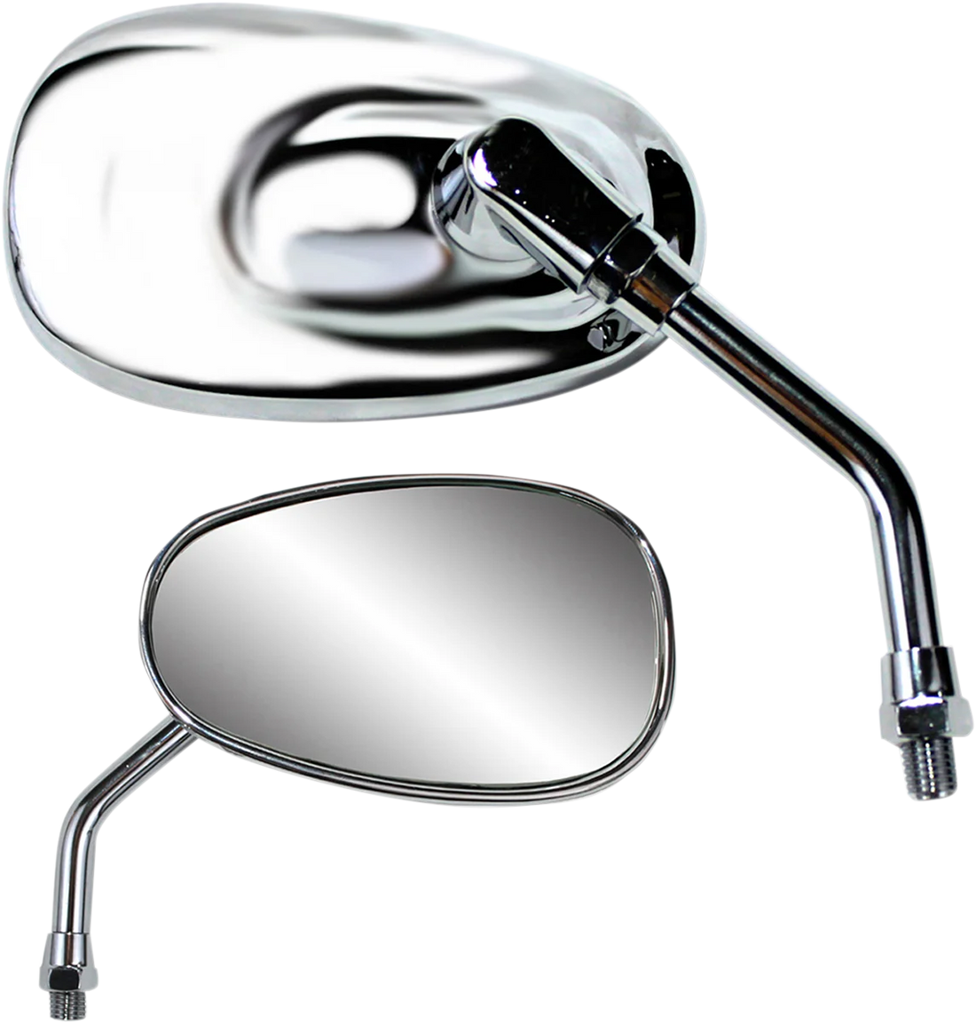 Parts unlimited Mirror - American-Style - Chrome 17032 - Side View