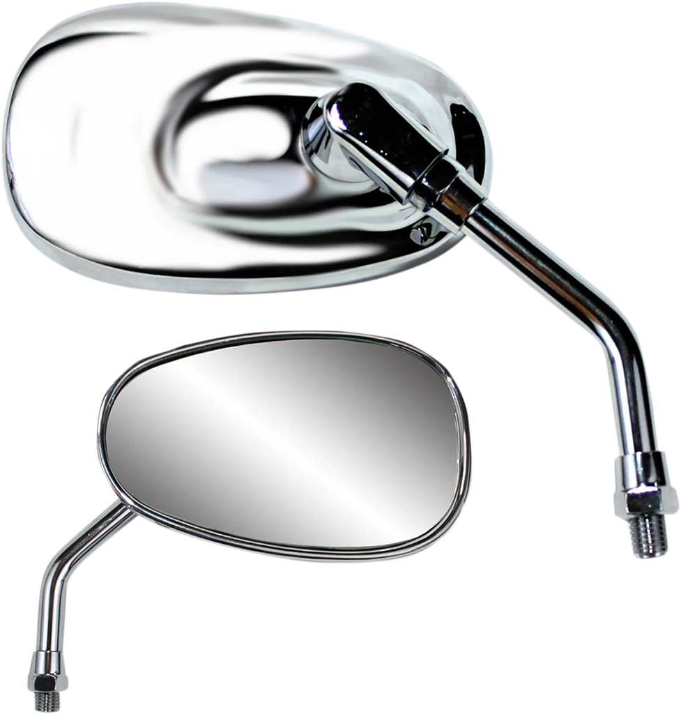 Parts unlimited Mirror - American-Style - Chrome 17032 - Side View