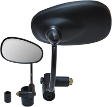 Load image into Gallery viewer, Parts unlimited Mirror - Bar End - Oval - 7/8" 17013 - Main Product View