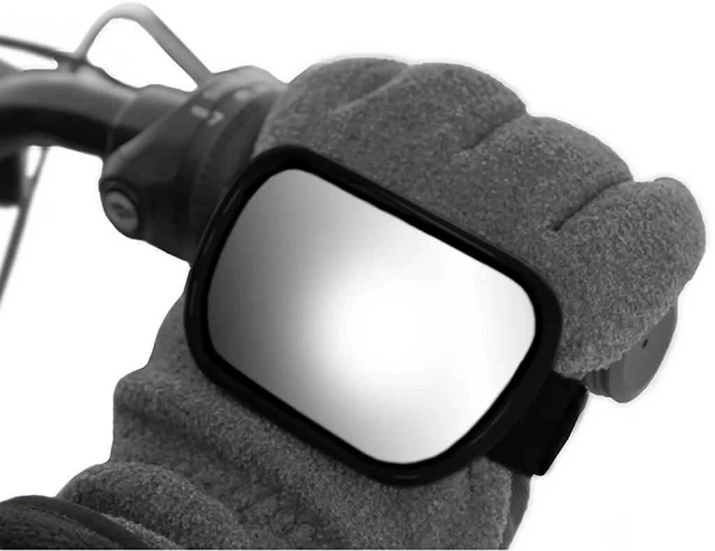 Parts unlimited Mirror - Hand - Rectangle - Black 97013 - Main Product View
