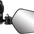 Load image into Gallery viewer, Parts unlimited Mirror - Handlebar End - Oval - Black 98002 - Side View