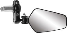 Load image into Gallery viewer, Parts unlimited Mirror - Handlebar End - Oval - Black 98002 - Side View
