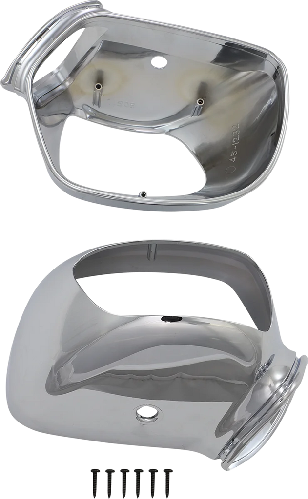 Parts unlimited Mirror Housing - Chrome - Left/Right 45-1232 - Main Product View