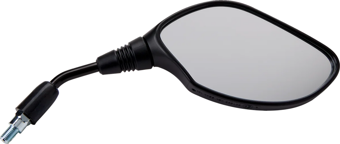 Parts unlimited Mirror - Side View - Oval - Black - Left 96008 - Side View