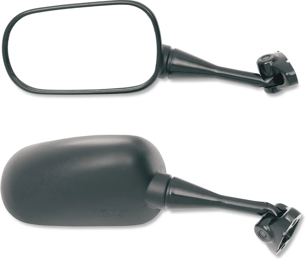 Parts unlimited Mirror - Side View - Rectangle - Black - Left CBR600F-LH - Main Product View