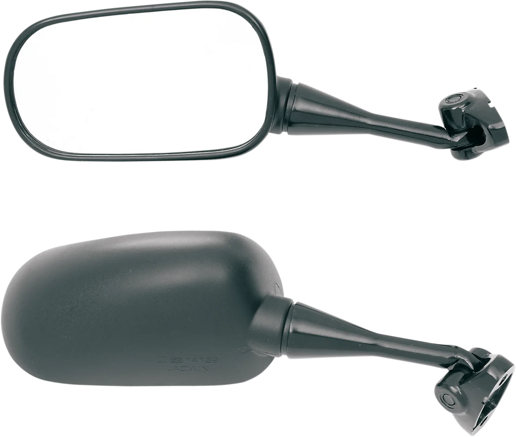 Parts unlimited Mirror - Side View - Rectangle - Black - Right CBR600F-RH - Detail View