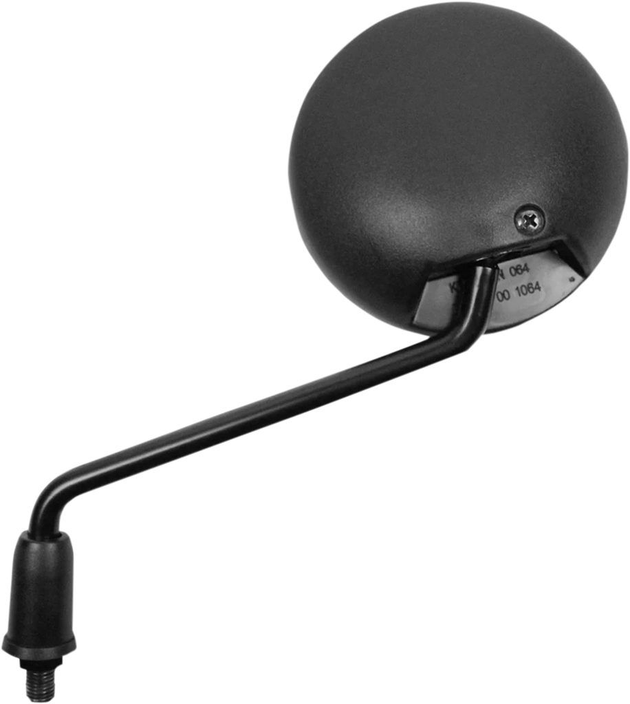 Parts unlimited Mirror - Side View - Round - Black 95135 - Side View