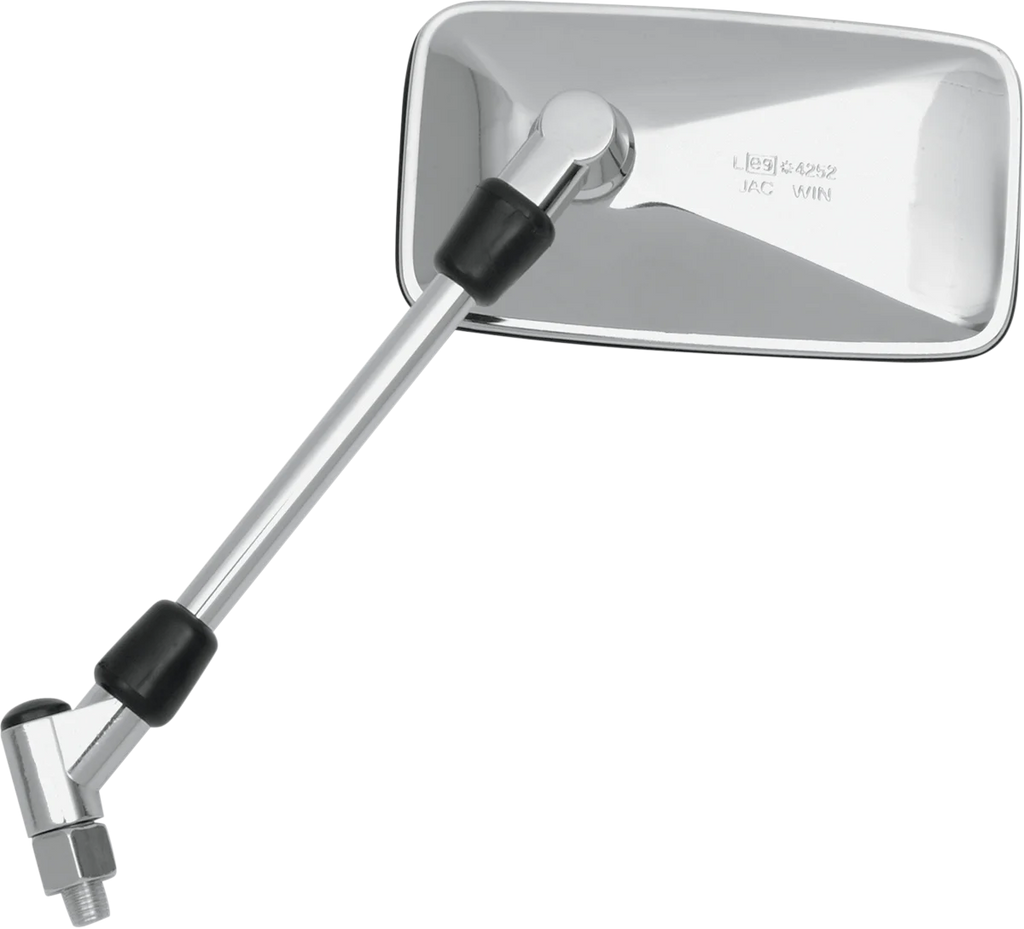 Parts unlimited Mirror - Side View - Round - Chrome KS130ACL - Side View
