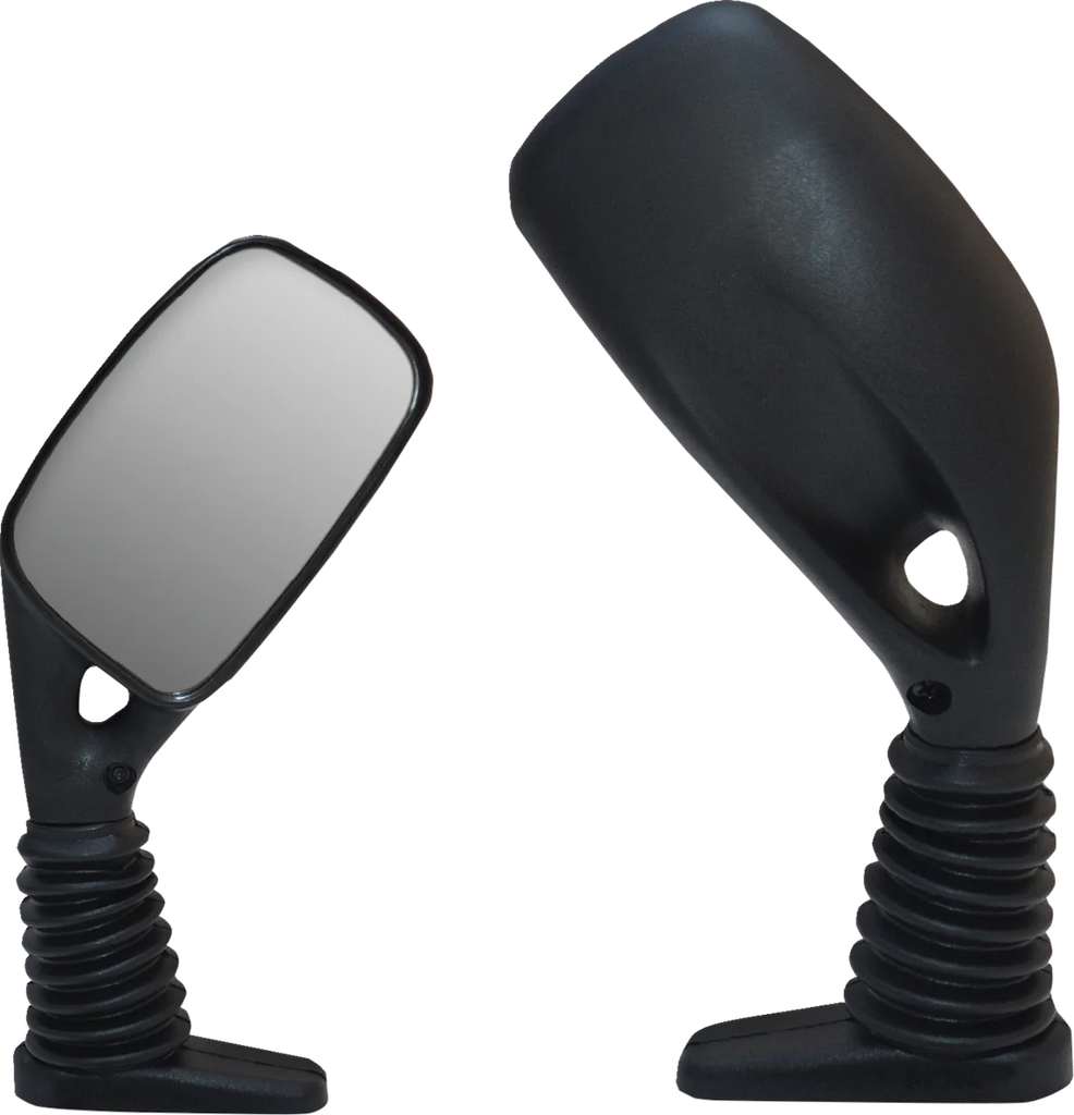 Parts unlimited Mirrors - Snowmobile - Side View - Rectangular - Black 97040 - Main Product View